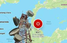 8 BTS Telekomunikasi Pulih Usai Sulteng Diguncang Gempa