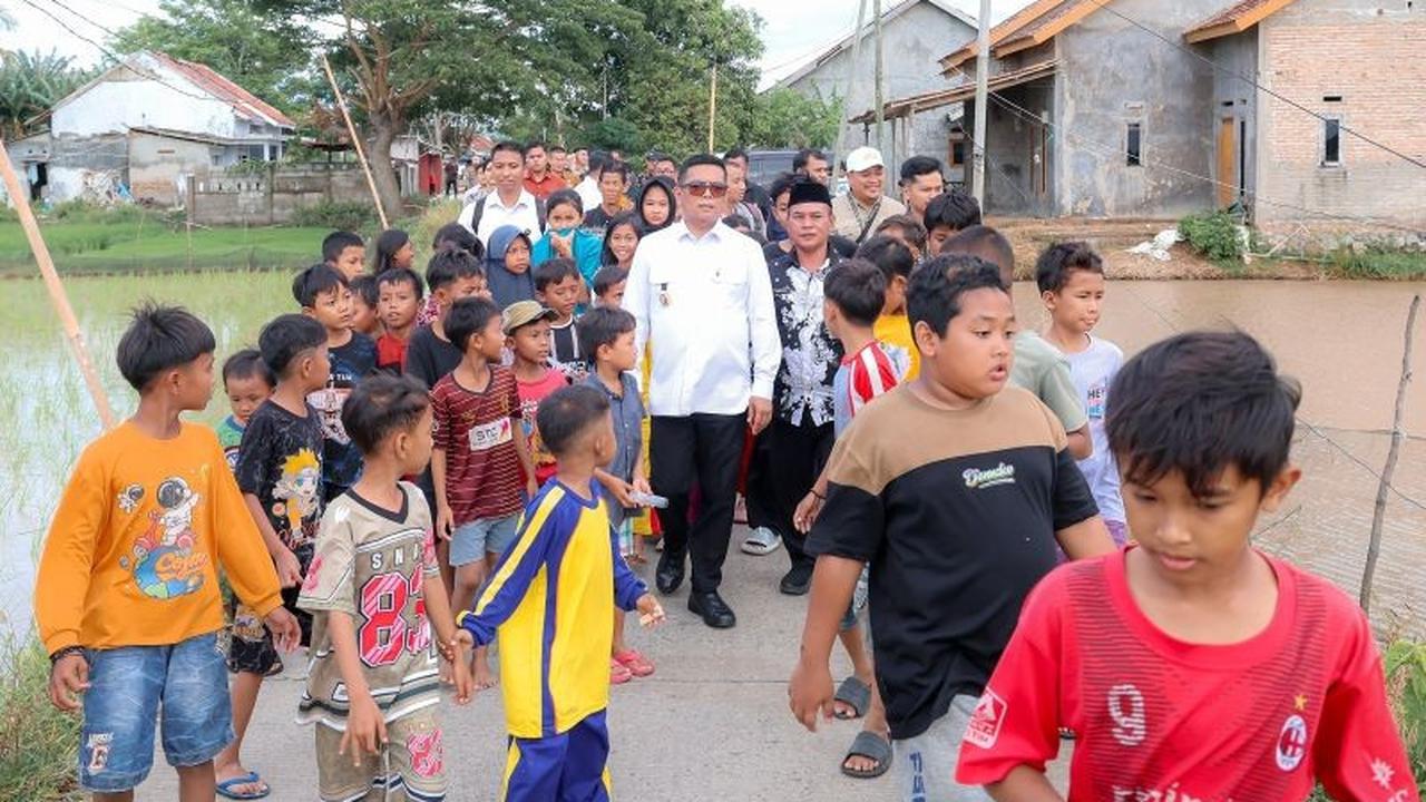 Program Bang Andra Gubernur Banten Sukses Buka Akses Desa Sukajaya di Serang
