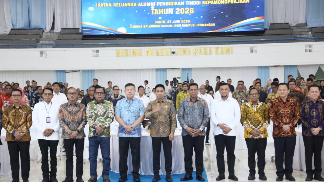 Wamendagri Wiyagus Sebut Soliditas IKAPTK Jadi Modal Penting Jaga Stabilitas Pemerintahan