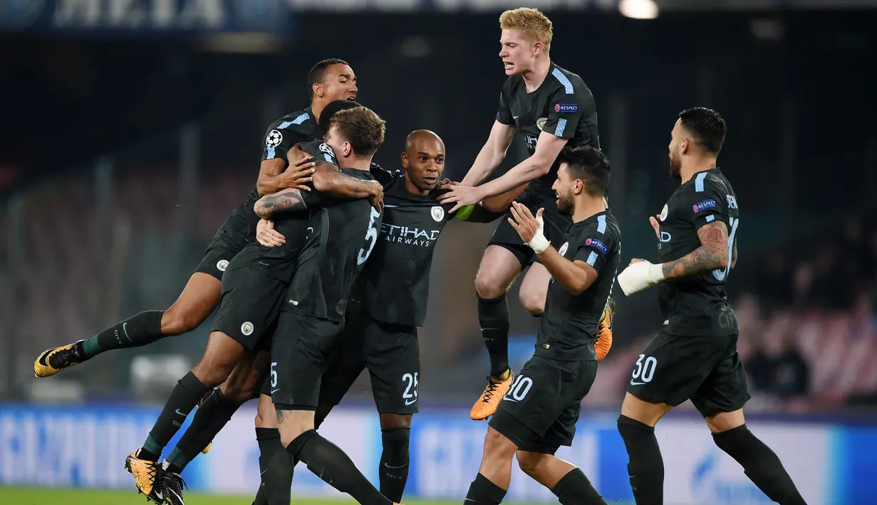 1. Manchester City – 878 juta euro. (AFP/Filippo Monteforte)