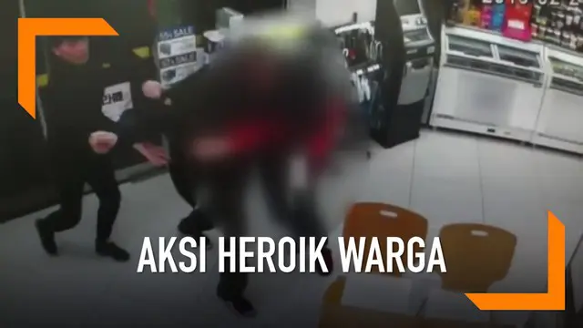 VIDEO: Gagalkan Perampokan, Pria Ini Keluarkan Ilmu Bela Diri