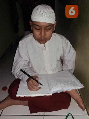 Jerrico Jefa Alif Setyawan penyandang autisme asal Jakarta.