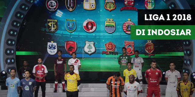 VIDEO: Saksikan Liga 1 2018 di Indosiar dan Bola.com