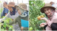 Cocok Jadi Duta Petani Milenial, Ini 6 Potret Melody Laksani Ikut Program Pertanian di 2019