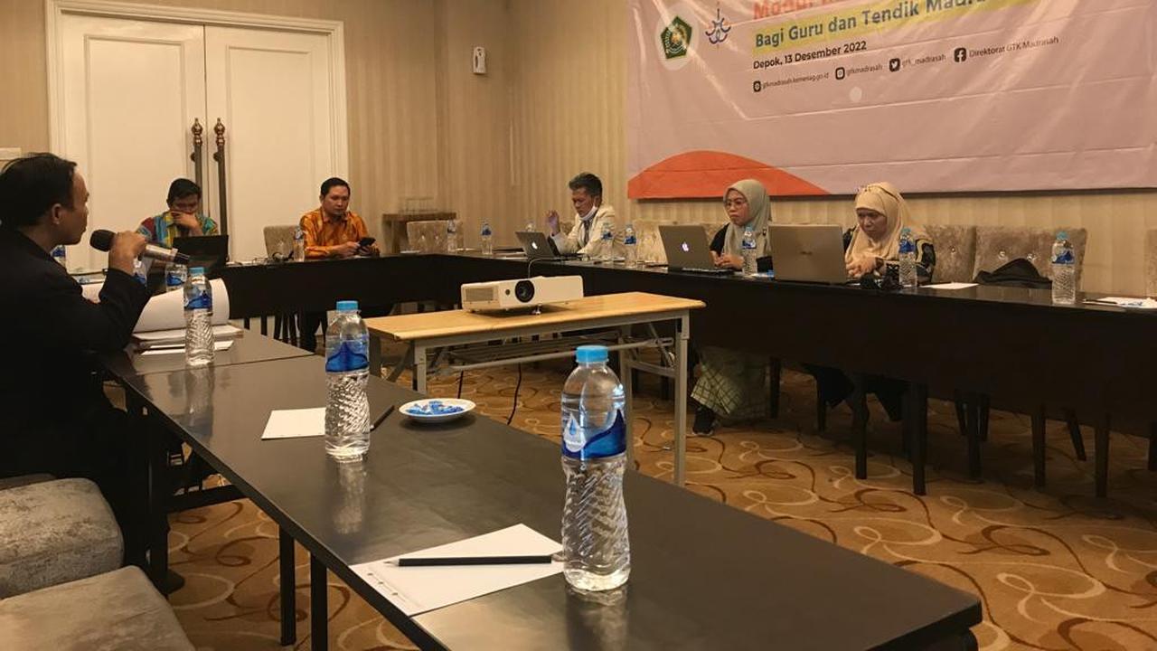 Kementerian Agama (Kemenag) melalui Direktorat Guru dan Tenaga Kependidikan (GTK) Madrasah, Direktorat Jenderal Pendidikan Islam menggelar Finalisasi Modul Implementasi Integrasi Moderasi Beragama.