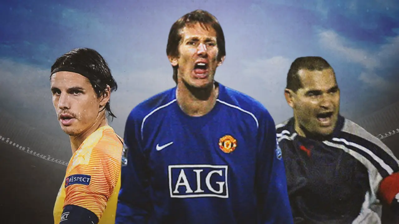 Ilustrasi - Yann Sommer, Edwin van der Sar, Jose Luis Chilavert
