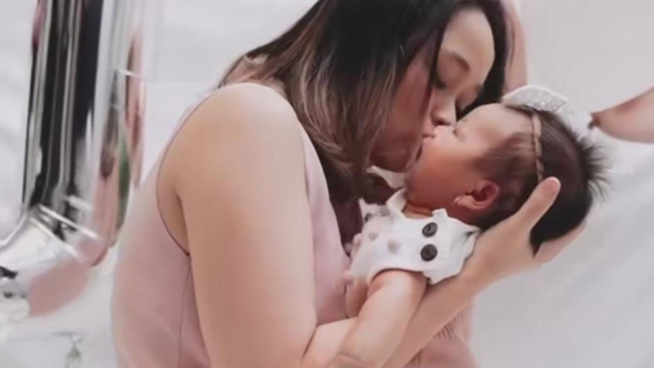 Potret Anak Gritte Agatha Lakukan Pemotretan di Umur 1 Bulan, Tampak Gemas dan Cantik