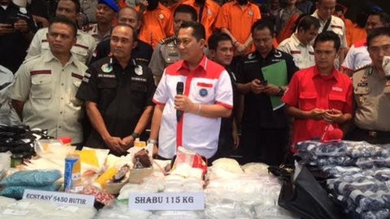 3 WN Nigeria dan China selundupkan 115 Kg sabu & 5.450 butir ekstasi