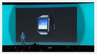 Perkenalan Samsung Gear Live di Google I/O 2014 (Foto: International Business Times)