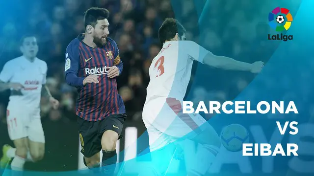 VIDEO: Suarez Cetak 2 Gol, Barcelona Bungkam Eibar