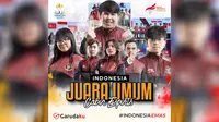 Indonesia Raih Juara Umum Cabang Olahraga Esports di SEA Games 2023. (Doc: Garudaku)