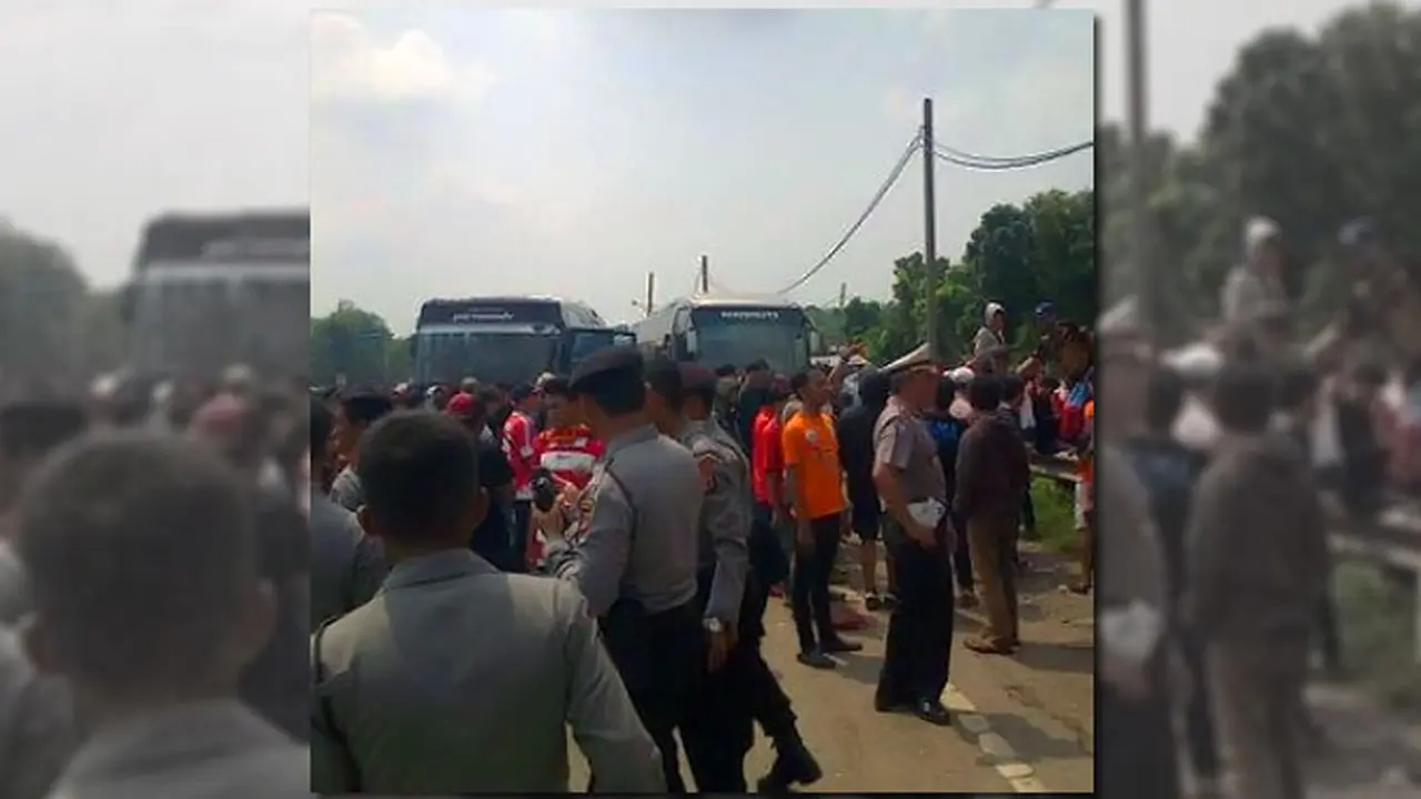 Kerusuhan Persija di Jalan Tol