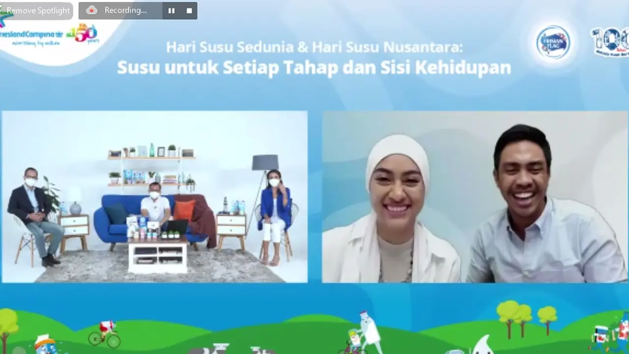 kegiatan Webinar Frisian Flag Indonesia - 'Rayakan Hari Susu Sedunia & Hari Susu Nusantara: Susu Untuk Setiap Tahap dan Sisi Kehidupan'