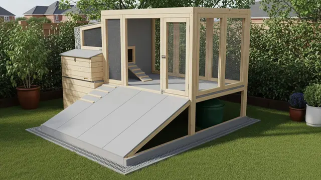 Desain Kandang Ayam di Halaman Rumah Sempit Tanpa Bau