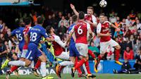 Ilustrasi laga Premier League antara Chelsea dan Arsenal, yang berakhir 0-0, di Stamford Bridge, London, Minggu (17/9/2017).