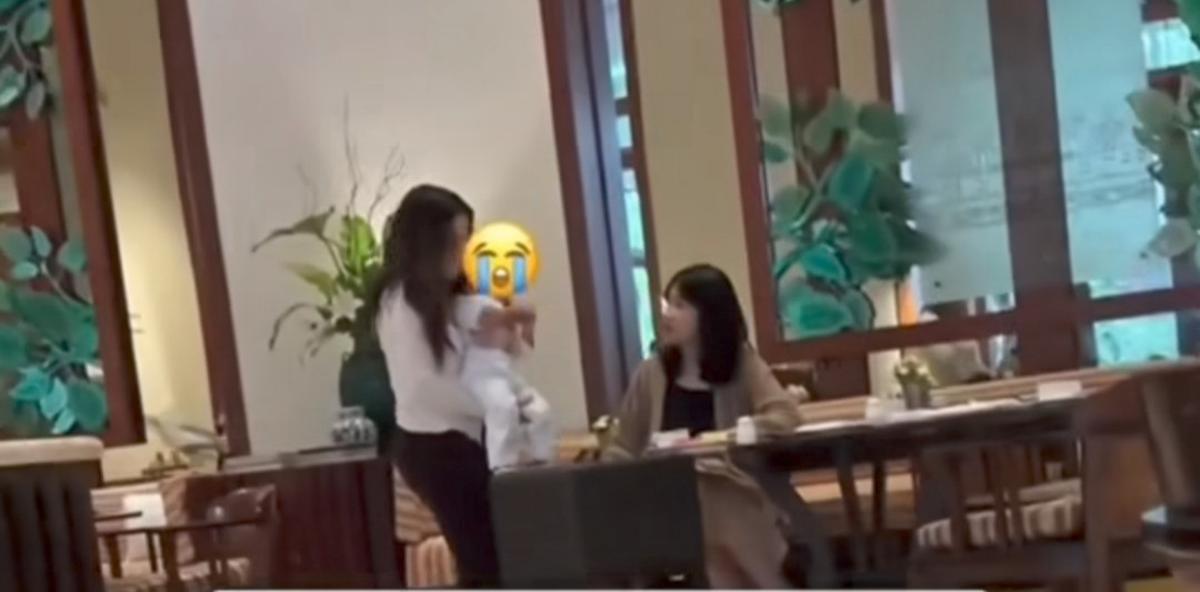 5 Potret Nikita Willy Bantu Tenangkan Bayi Menangis di Restoran, Sikap Keibuannya Tuai Banyak Pujian