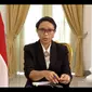 Menlu Retno ketika menyampaikan hasil KTT ASEAN ke-36 yang diikuti oleh Presiden Joko Widodo pada Jumat 26 Juni 2020. (Youtube: Kemlu RI)