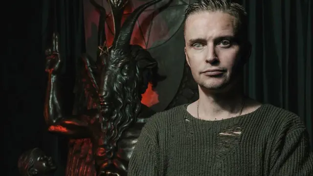 Co-founder The Satanic Temple, Lucien Greaves.