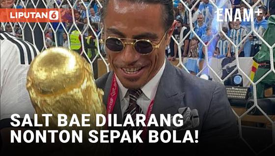 VIDEO: Salt Bae Dilarang Hadiri Final Piala AS Terbuka Usai Angkat Trofi Piala Dunia