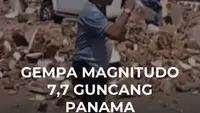 Gempa Magnitudo 7,7 Guncang Panama