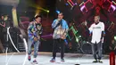 Nappy Star mengajak penonton untuk bernostalia lewat lagu-lagu rap dan hip hop era 90 hingga 2000-an. (Foto: Desmond Manullang/Bintang.com)