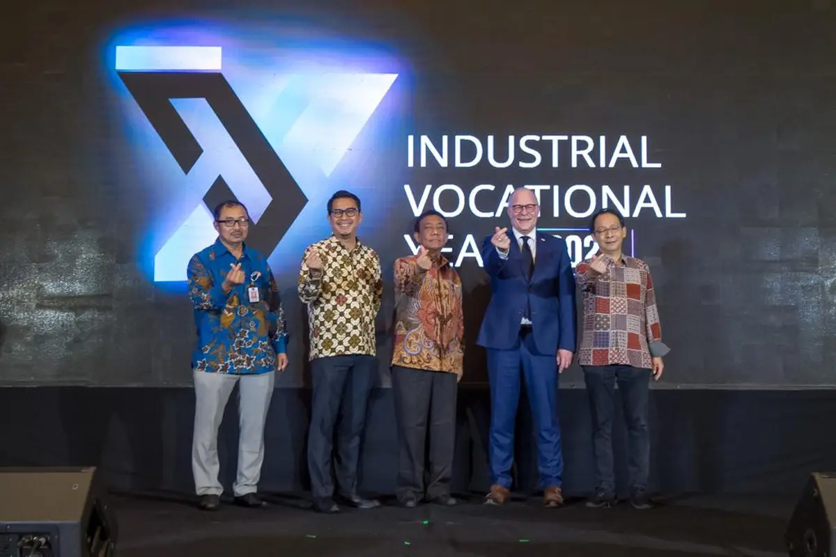 Kementerian Perindustrian menyelenggarakan program pendidikan dan pelatihan vokasi berbasis teknologi
