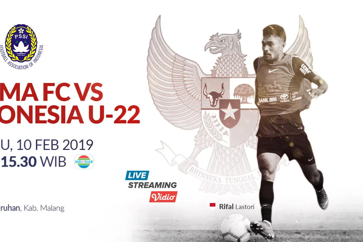 Arema FC Vs Timnas Indonesia U-22