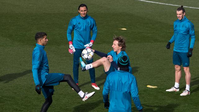 Mengintip Sesi Latihan Real Madrid Jelang Hadapi PSG