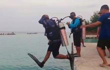 Aksi Heroik Polisi Selamatkan Ponsel Wisatawan di Pulau Pari