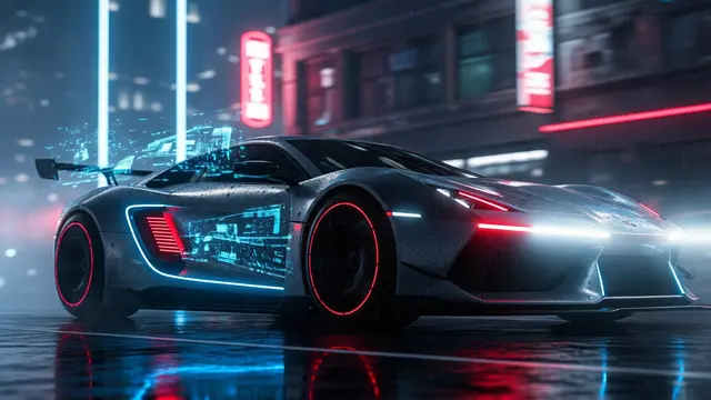 Prompt AI Edit Foto dengan Gaya Cyberpunk Neon 2025