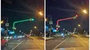 Dari jauh aja udah keliatan kalau desain lampu merah ini mencolok (Source: IST)
