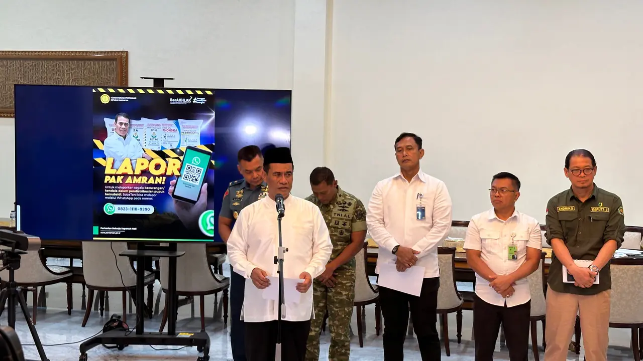 Menteri Pertanian (Mentan) Andi Amran Sulaiman