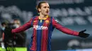 Pemain bintang yang menjadi bintang di klub lamanya juga gagal bersinar usai didatangkan ke Camp Nou, seperti Antoine Griezmann yang memukau bersama Atletico Madrid. (AFP/Cristina Quicler)