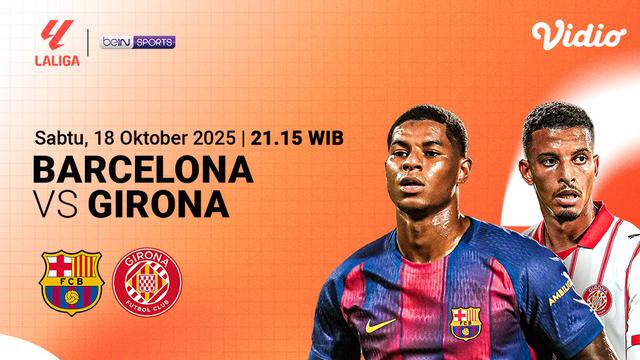 Saksikan Barcelona vs Girona eksklusif di Vidio. (dok. vidio.com)