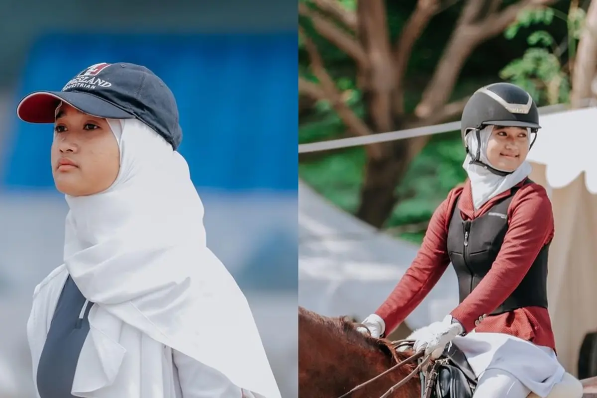 6 Gaya Stylish Aisha, Putri Irfan Hakim yang akan Tanding di PON 2024 sebagai Atlet Berkuda