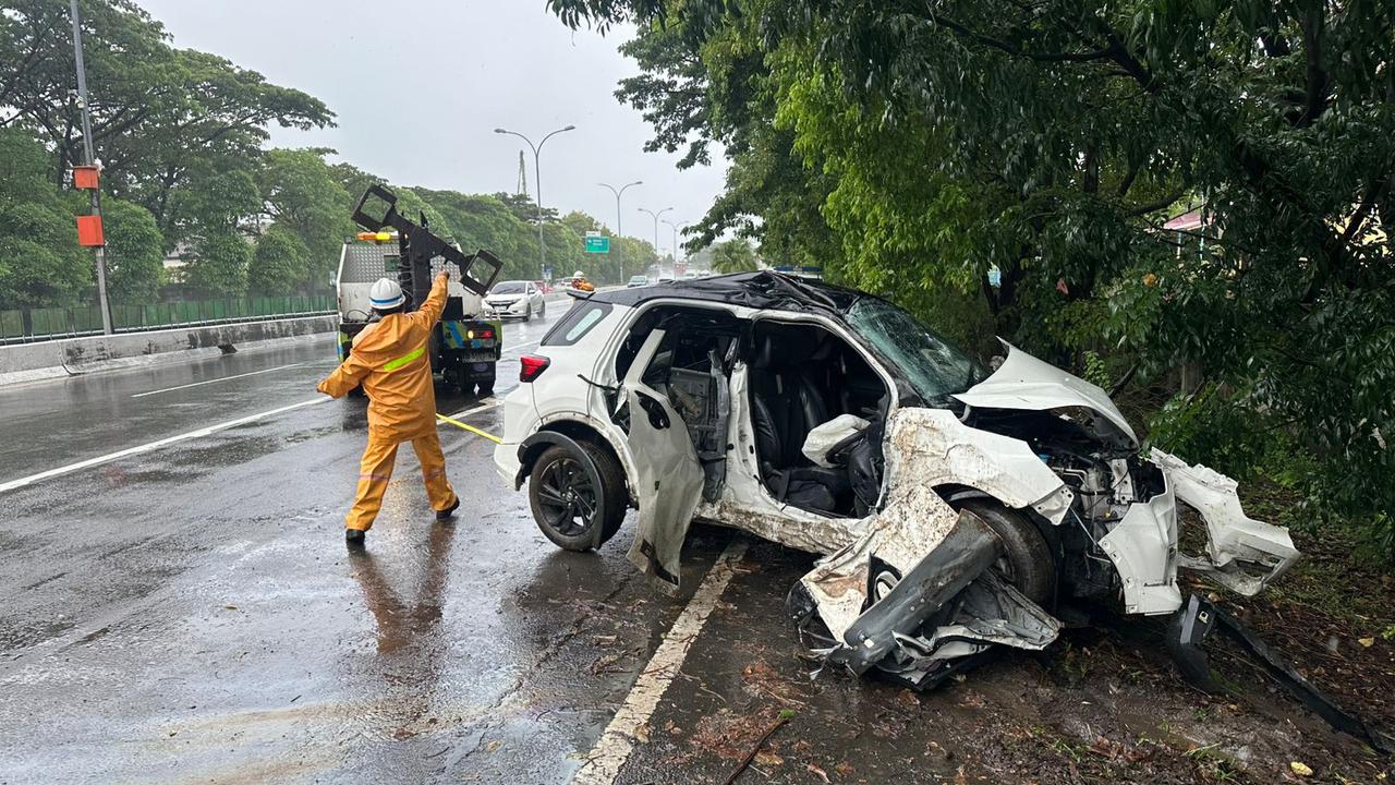 Mobil Diduga Milik Anggota DPRD Sulsel Kecelakaan di Tol Makassar, 1 Orang Meninggal Dunia