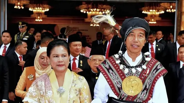 10 Gaya Pejabat Pakai Baju Adat di Sidang Tahunan MPR 2023, Jokowi, Puan Maharani hingga Retno Marsudi