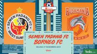 Shopee Liga 1 - Semen Padang FC Vs Borneo FC (Bola.com/Adreanus Titus)