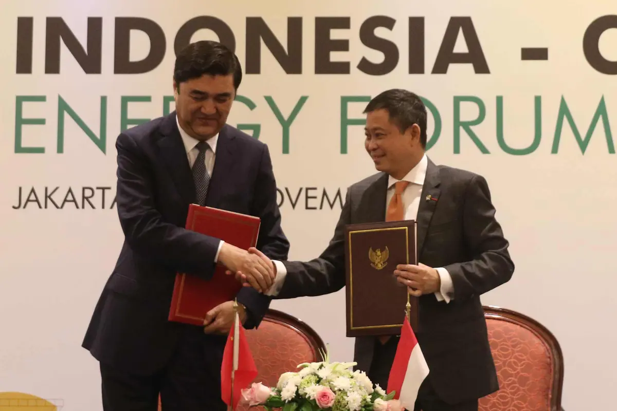 Indonesia-China Sepakat Jalin Kerja Sama di Bidang Energi