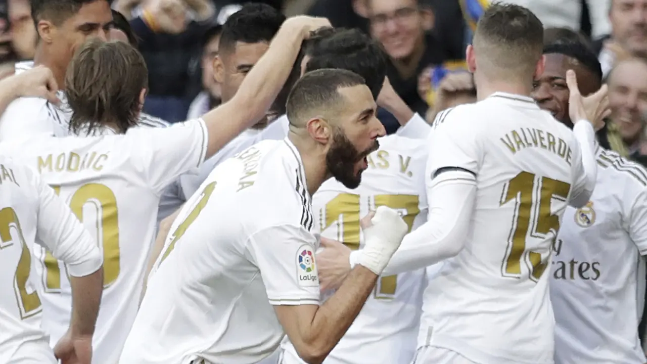 Karim Benzema Antar Real Madrid Bungkam Atletico Madrid