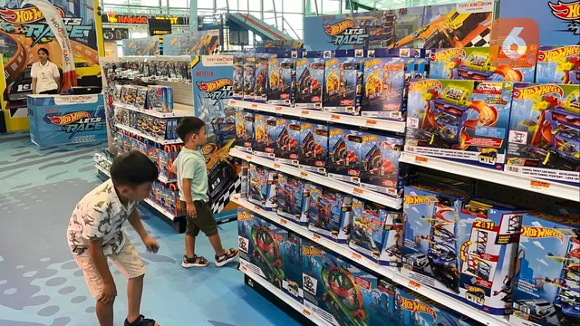 Toys Kingdom memfasilitasi area bandara jadi tempat bermain dan belajar untuk anak di Bandara Soekarno Hatta. (Dok: Liputan6.com/dyah)