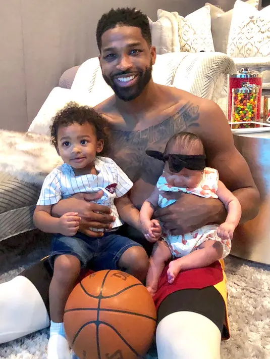 Tristan Thompson bahkan kini sudah tengah berusaha untuk menjadi ayah yang baik untuk True. (instagram/realtristan13)