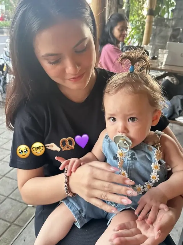 Marsha Aruan saat Liburan di Bali. [@aruanmarsha]