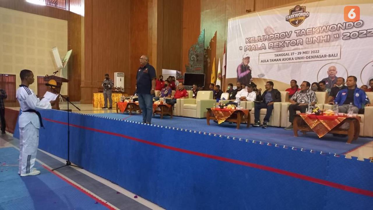 Kejuaraan Taekwondo di Bali Pascapandemi Covid-19