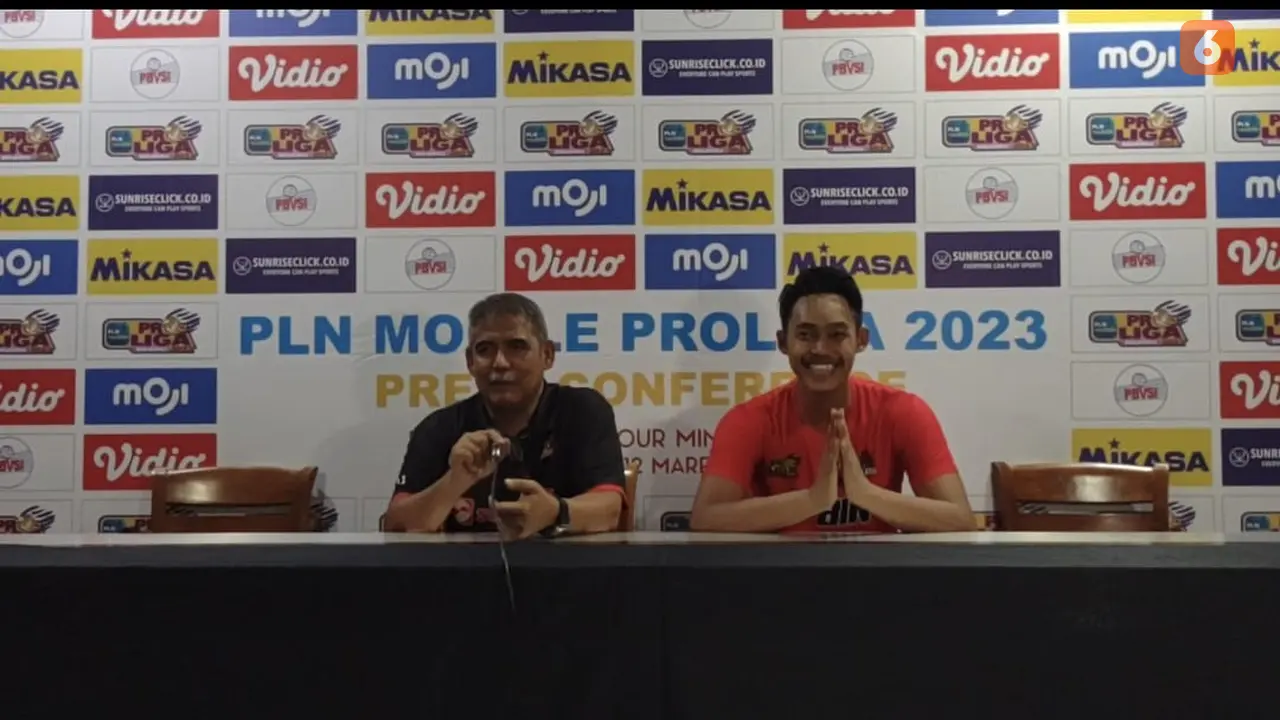 Menang atas Samator Jakarta, STIN BIN buka peluang lolos ke Grand Final Voli Putra Proliga 2023.