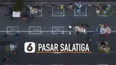 Pemandangan ini membuktikan bahwa warga mendukung pencegahan Covid-19.
