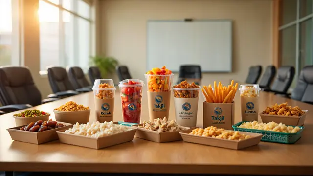 Ide Bisnis Ramadan Jual Katering Takjil Kantor (Foto: Reve Art AI)