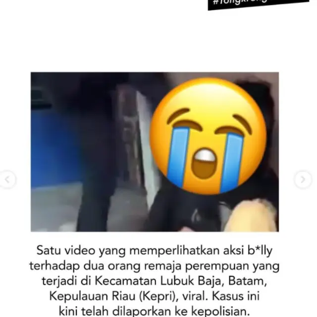 Viral Remaja Perempuan di Batam Dianiaya Pelakunya Asyik Joget Usai Membully Korbannya