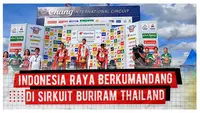 Berita video, Pembalap Astra Honda Racing Team, Veda Ega Pratama memenangkan Race 1 kelas AP250 (ARRC) 2023 di Sirkuit Buriram, Thailand, hari Sabtu (02/12/2023).