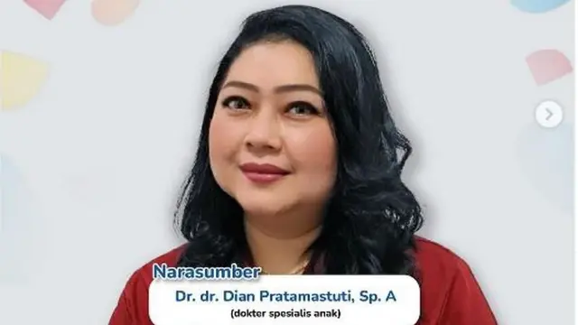 Dokter spesialias anak, Dokter dr Dian Pratamastuti Sp. A,